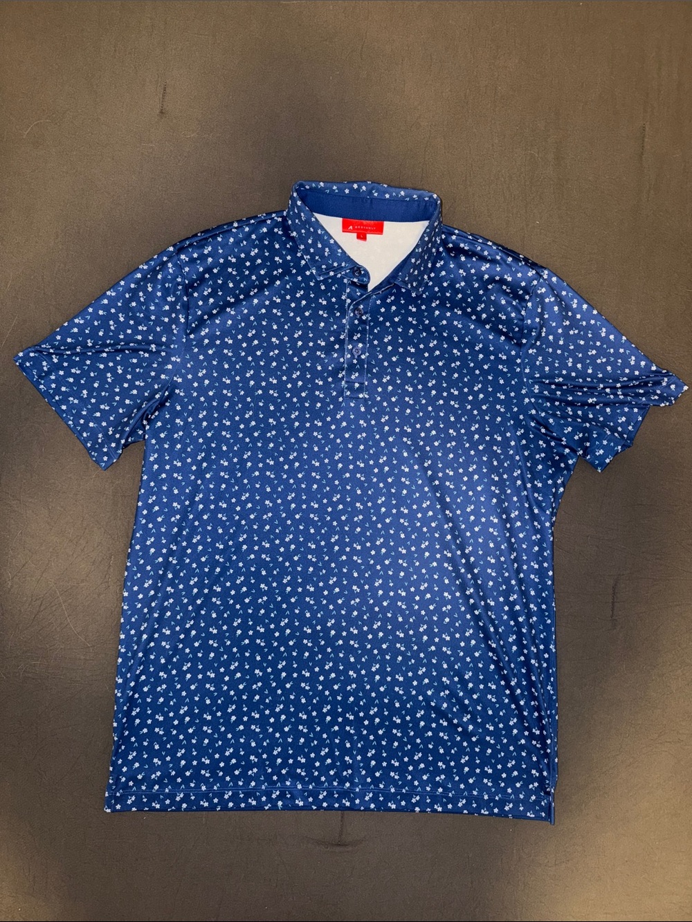 Redvanly Floral Golf Polo